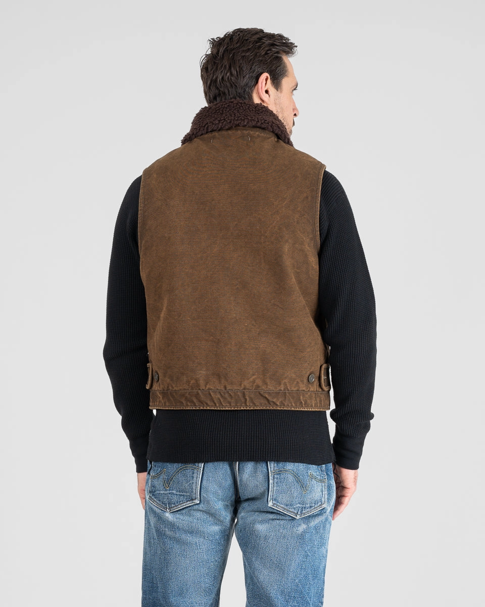 Silk Glow 12oz Duck N1 Deck Vest - Brown