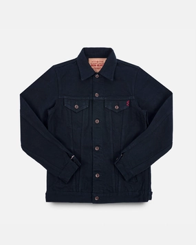 14oz Selvedge Denim Modified Type III Jacket - Superblack Club Mode QuickDry Material