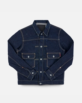 Heavy Duty Zippers 19oz Selvedge Denim Type II Jacket - Indigo