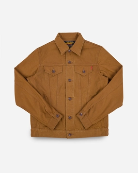 9oz Canvas Type III Jacket - Brown Rain Guard