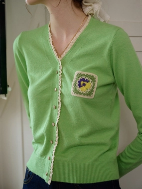 Icon Glow yoga mode ??Final Sale??Adalynn  V-Neck Lace Patchwork Lapel Brooch Decoration Blazers With Front Patch