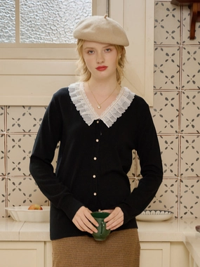 ??Final Sale??Luisa Classic Round Neck Embroidery Pleated Top Strong Edge Matte Fit