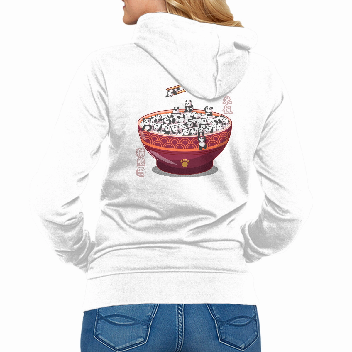 Cozy Street Style Layer Relaxed Panda Rice