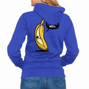 Not Peeling Well clip accents Athletic Hoodie