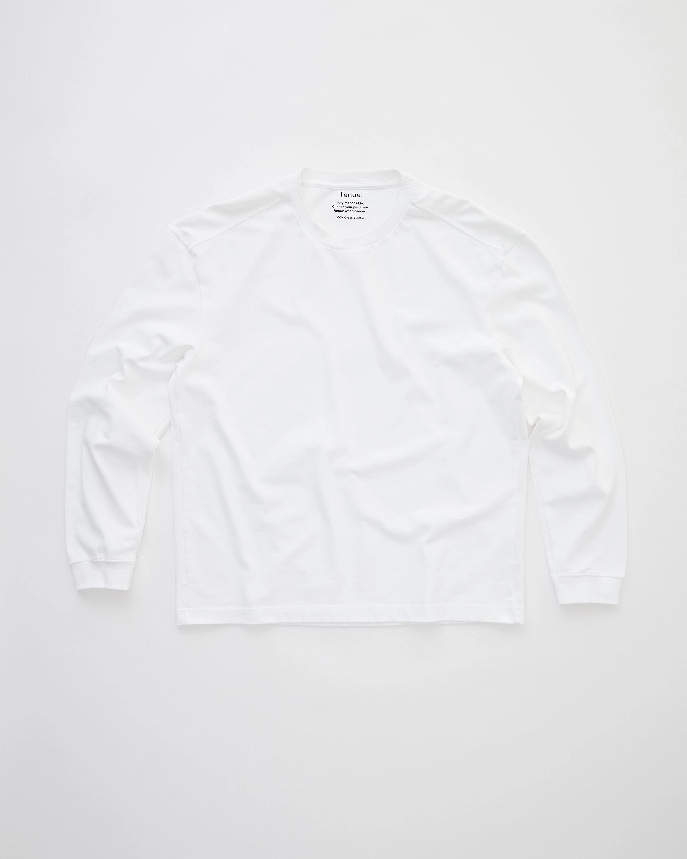 Brad T-Shirt Optic White FlexibleJointConstruction Zen Ease