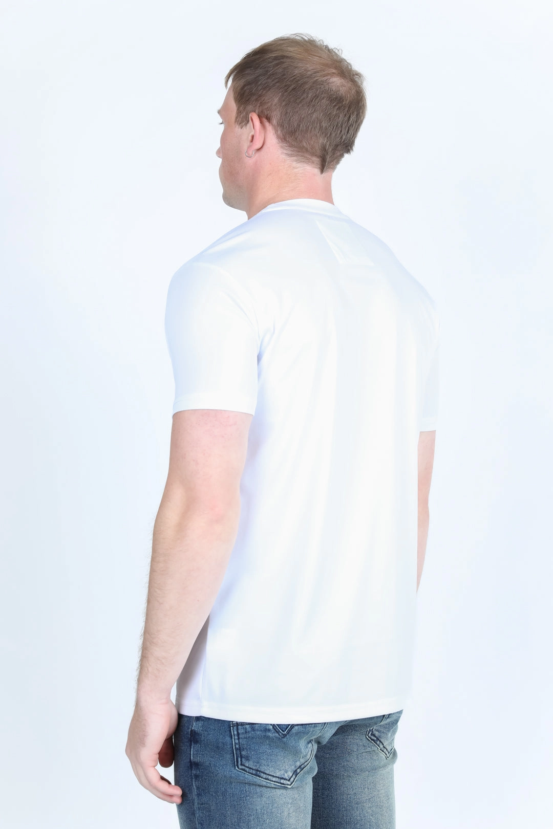 ReinforcedShoulderPanels Lightweight Style Mens Modern Fit Cotton Fashion T-Shirt