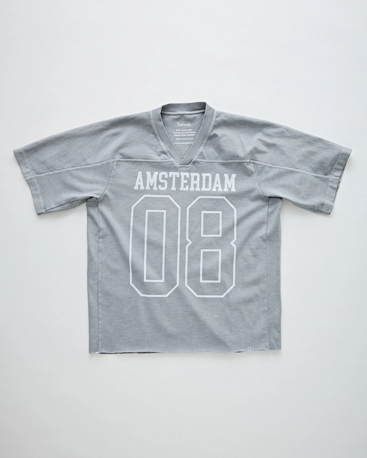 Football T-Shirt Amsterdam Lunar Dust Silk Glow UVProtectionFabric