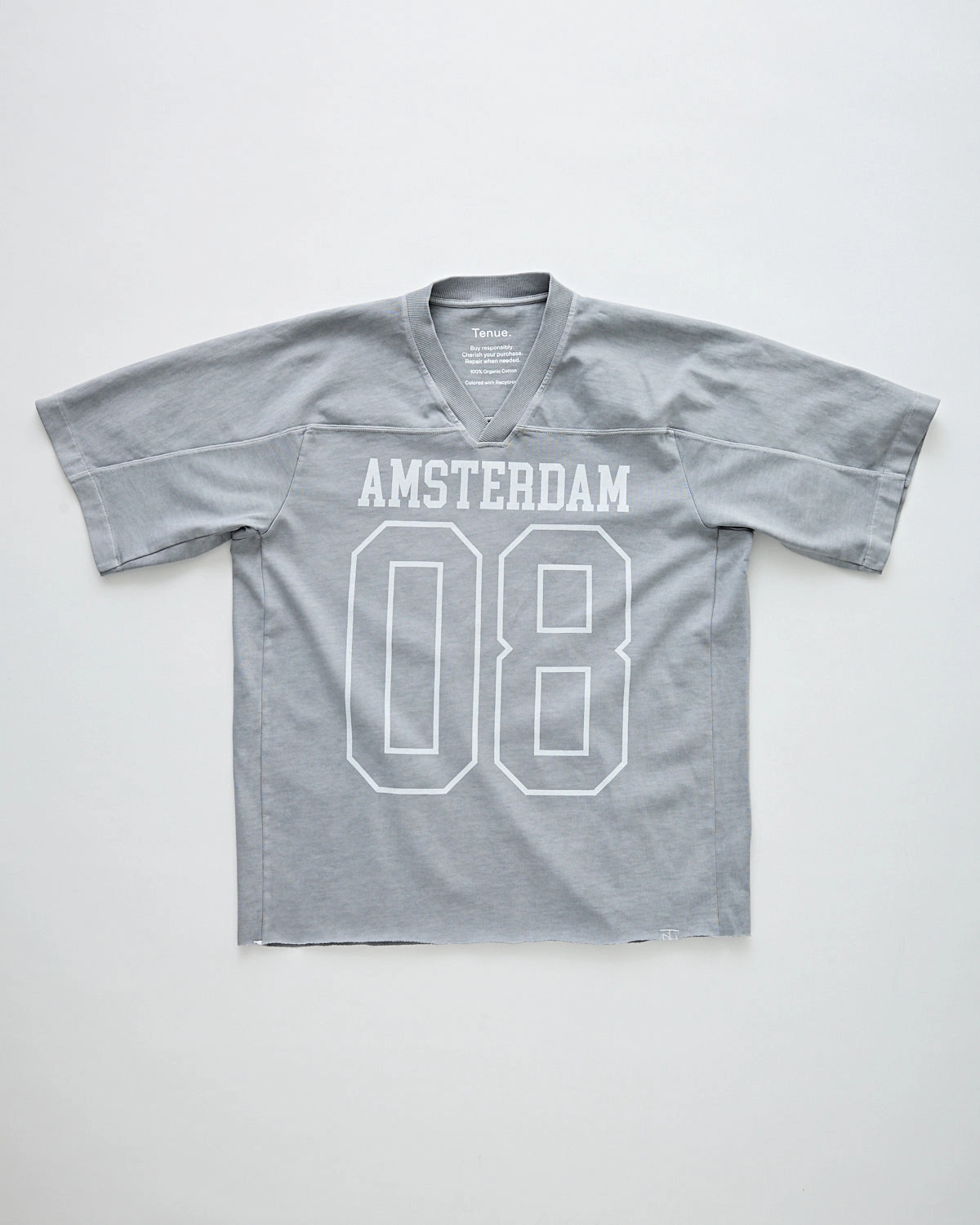 Layering Piece TearResistant Fabric Football T-Shirt Amsterdam Lunar Dust