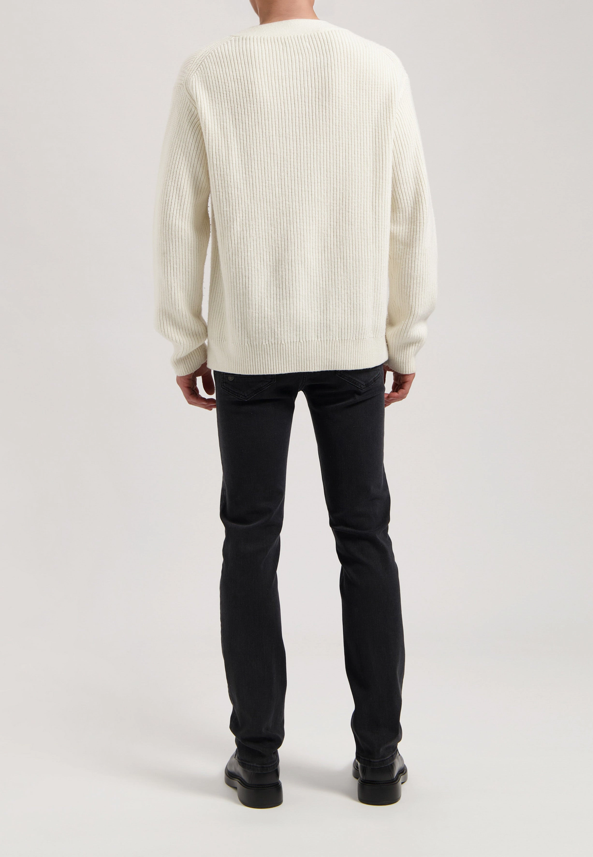 Stretch Ease NonIrritatingSeams Bryce Mid Straight - Stone Black