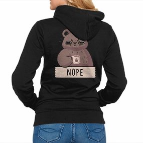 Nope Bear Comfort Wear Timeless Fashion