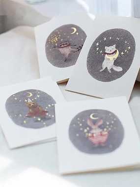 WaterRepellent Surface Chowxiaodou Postcard