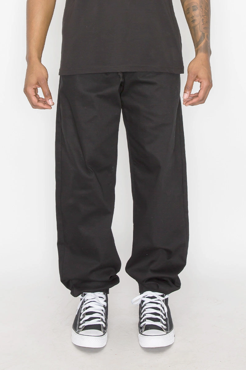 Tangle Free Cuffs Baggy Fit Jogger Pants