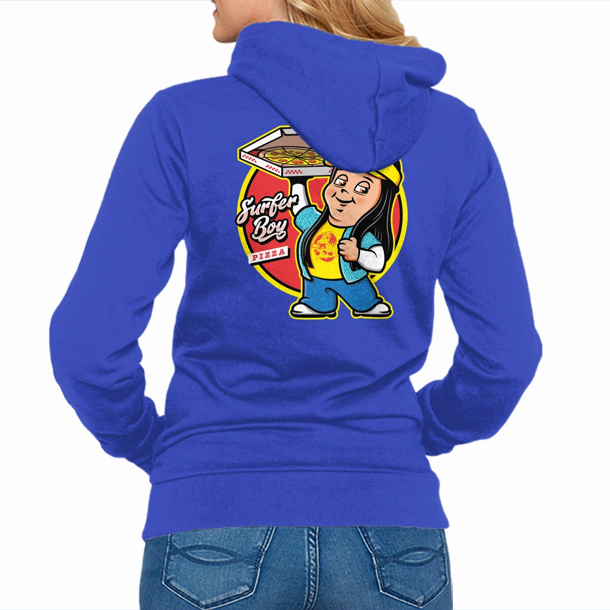 Cozy Hoodie product keychain convenience Pizza Boy