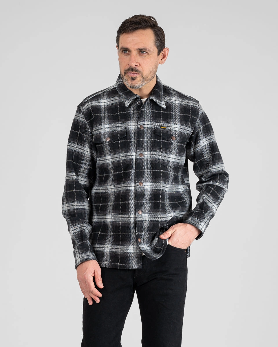 Casual Pants Ultra Heavy Flannel Rider??s Overshirt - Black