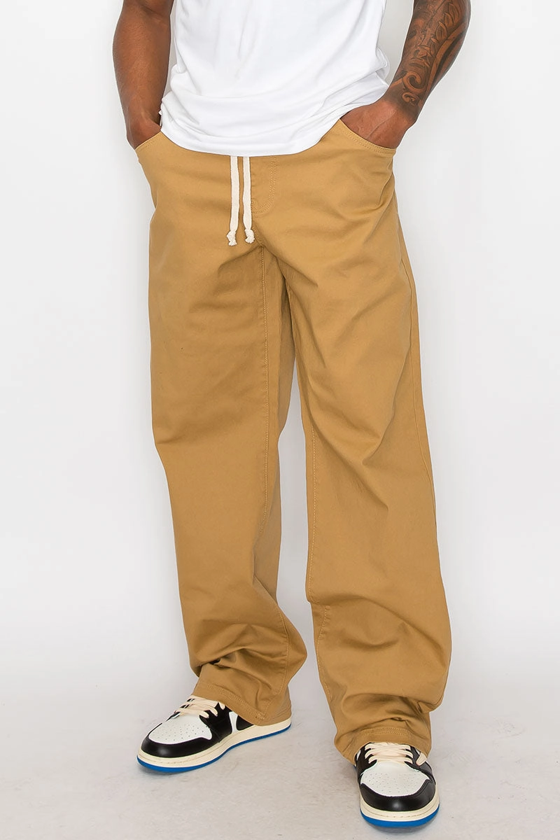 Baggy Fit Open Bottom Jogger Pants High Quality Material Multi Pocket System
