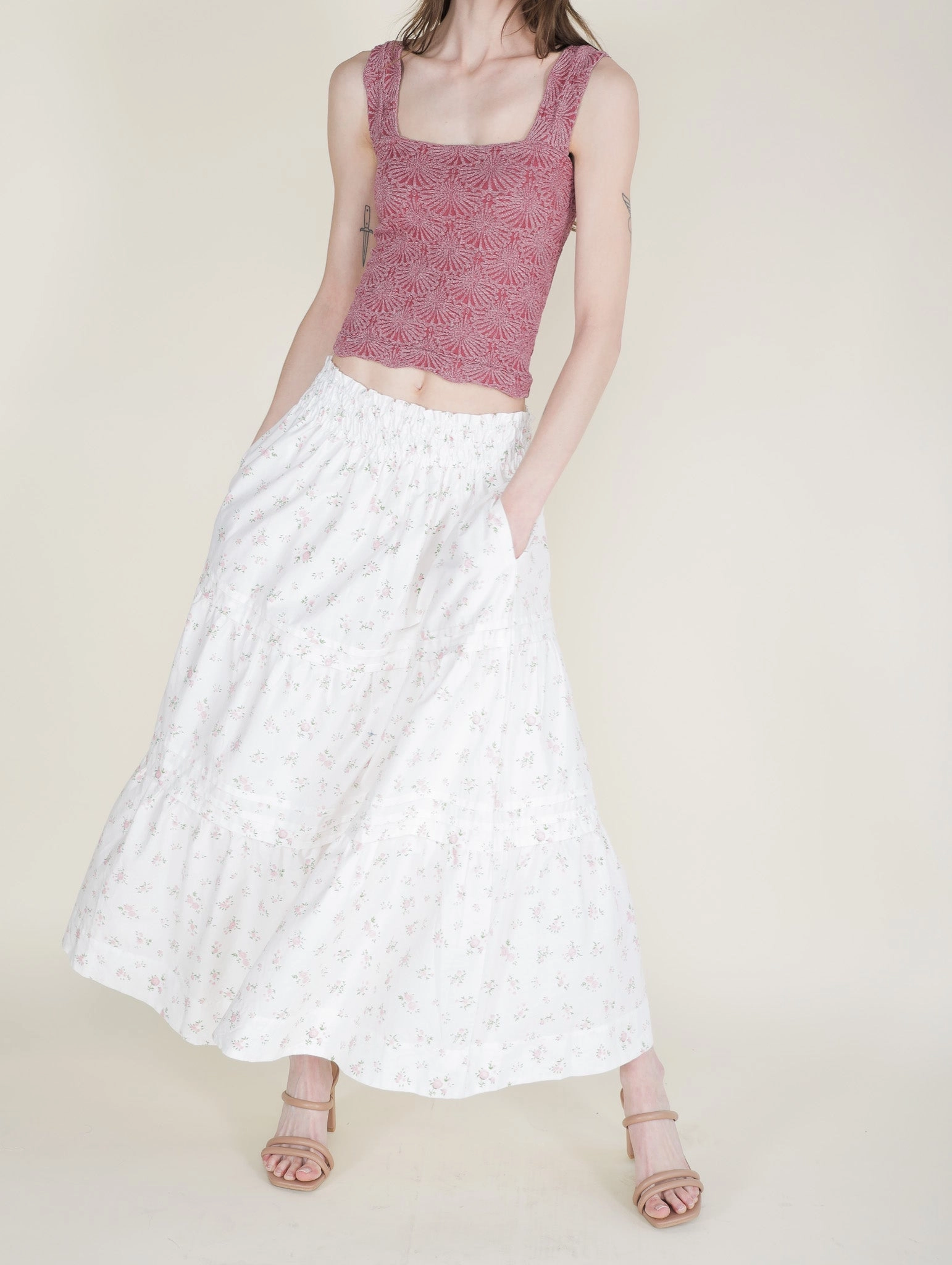 Karsyn Floral Skirt Polished Touch