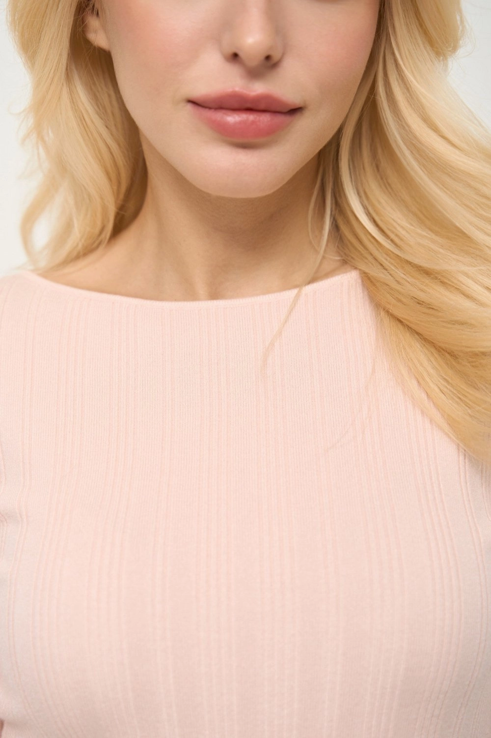 Light Layers Fashionable Look Pink Long Sleeve