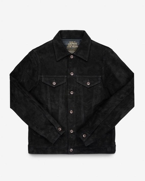 Horsehide Suede Modified Type III Jacket - Black AntiPilling Technology Bold Fashion