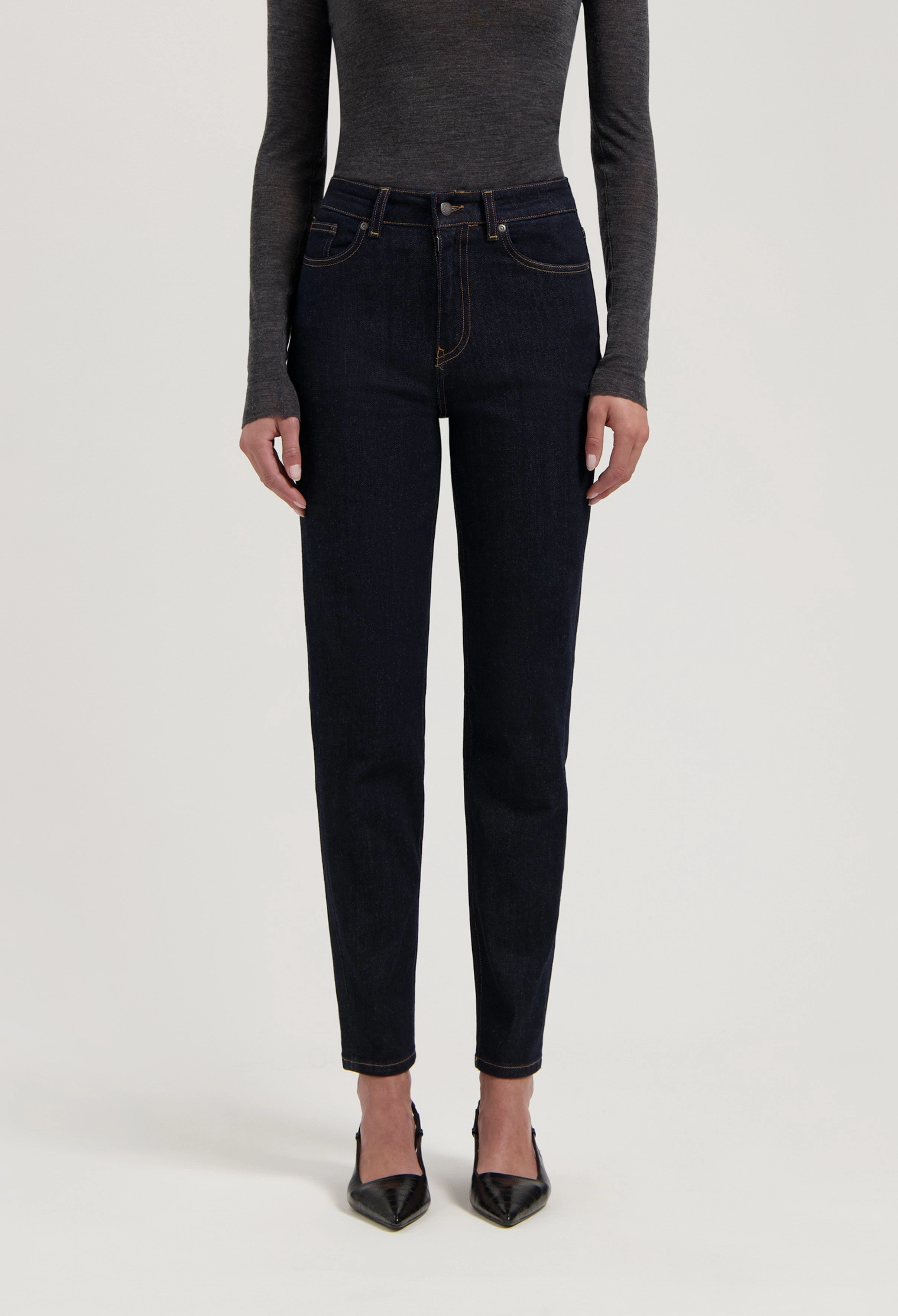 Mams High Tapered - Strong Blue StaticFreeLining ShrinkageFree Fabric