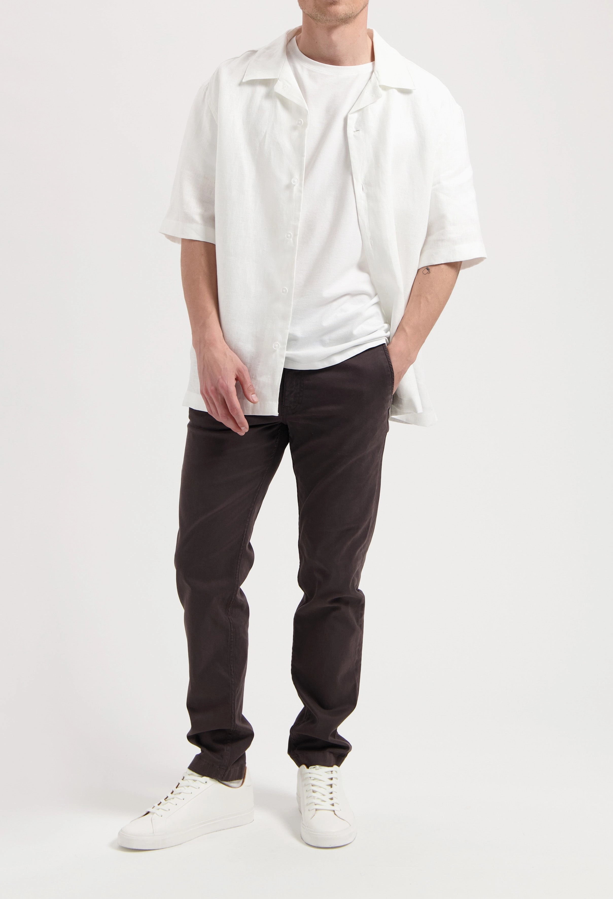 Scott Mid Tapered - Charcoal Timeless Cardigan