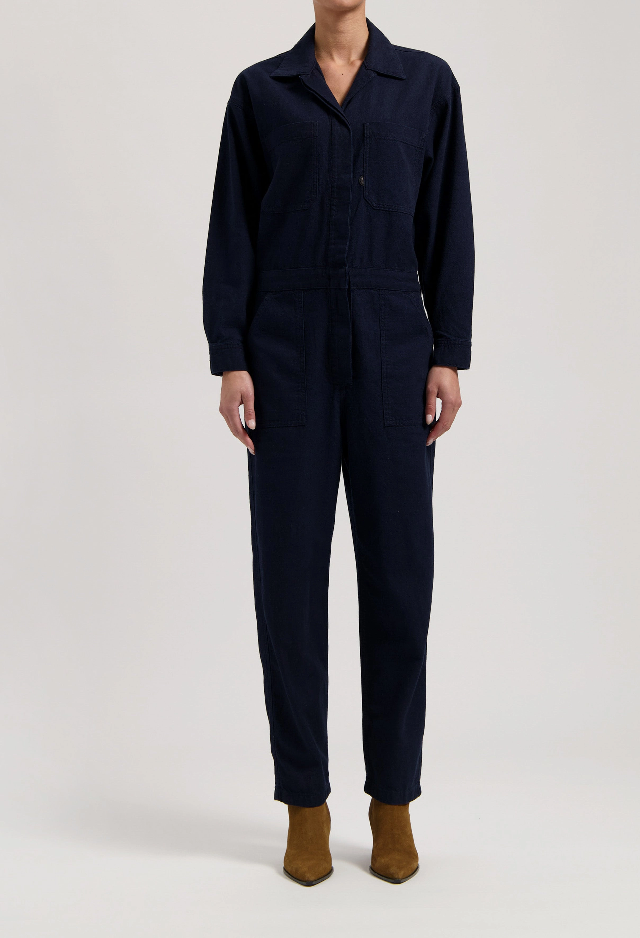 Uma Jumpsuit - Onyx Dry EcoFriendlyTextile