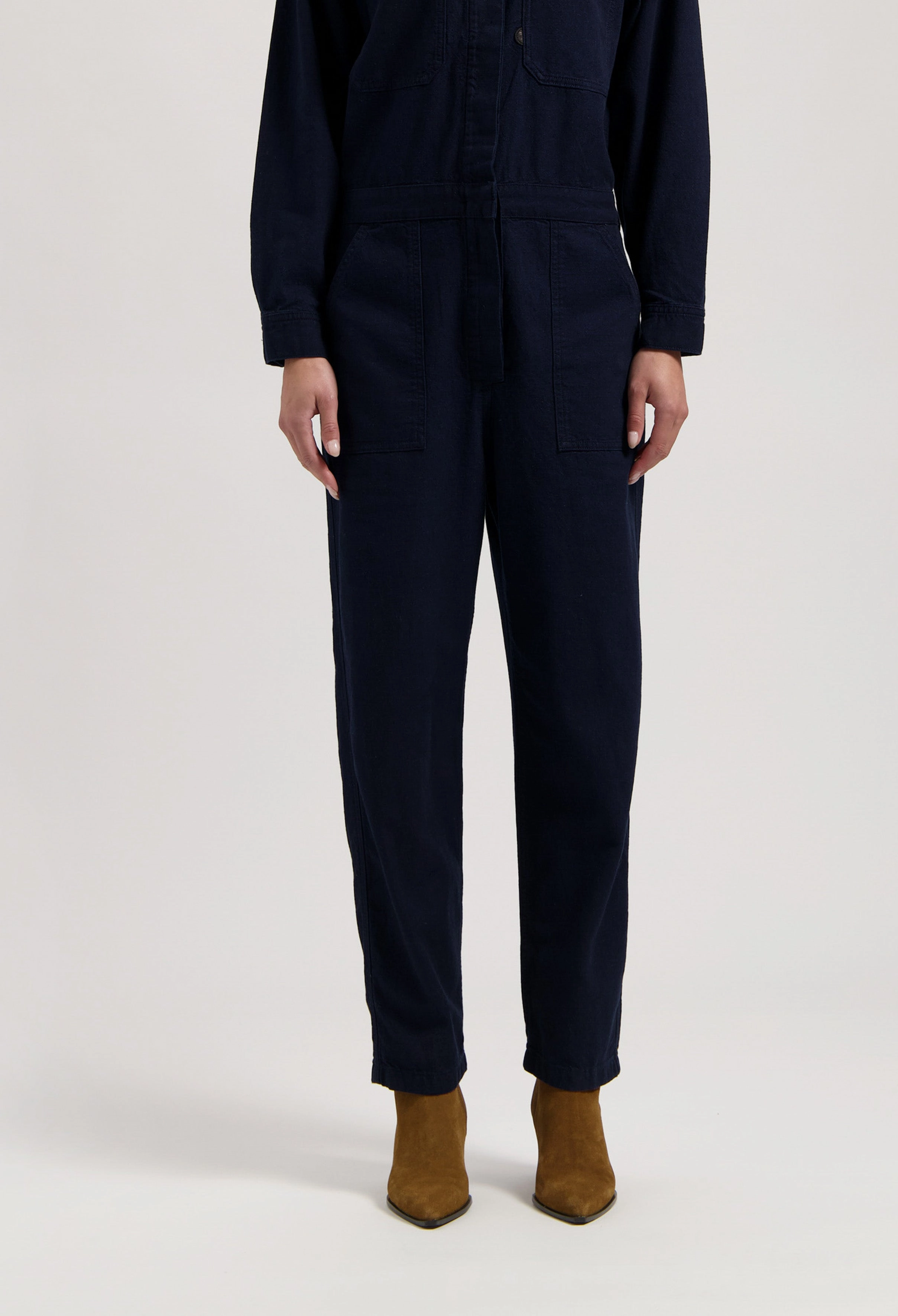 Tagless Design Uma Jumpsuit - Onyx Dry