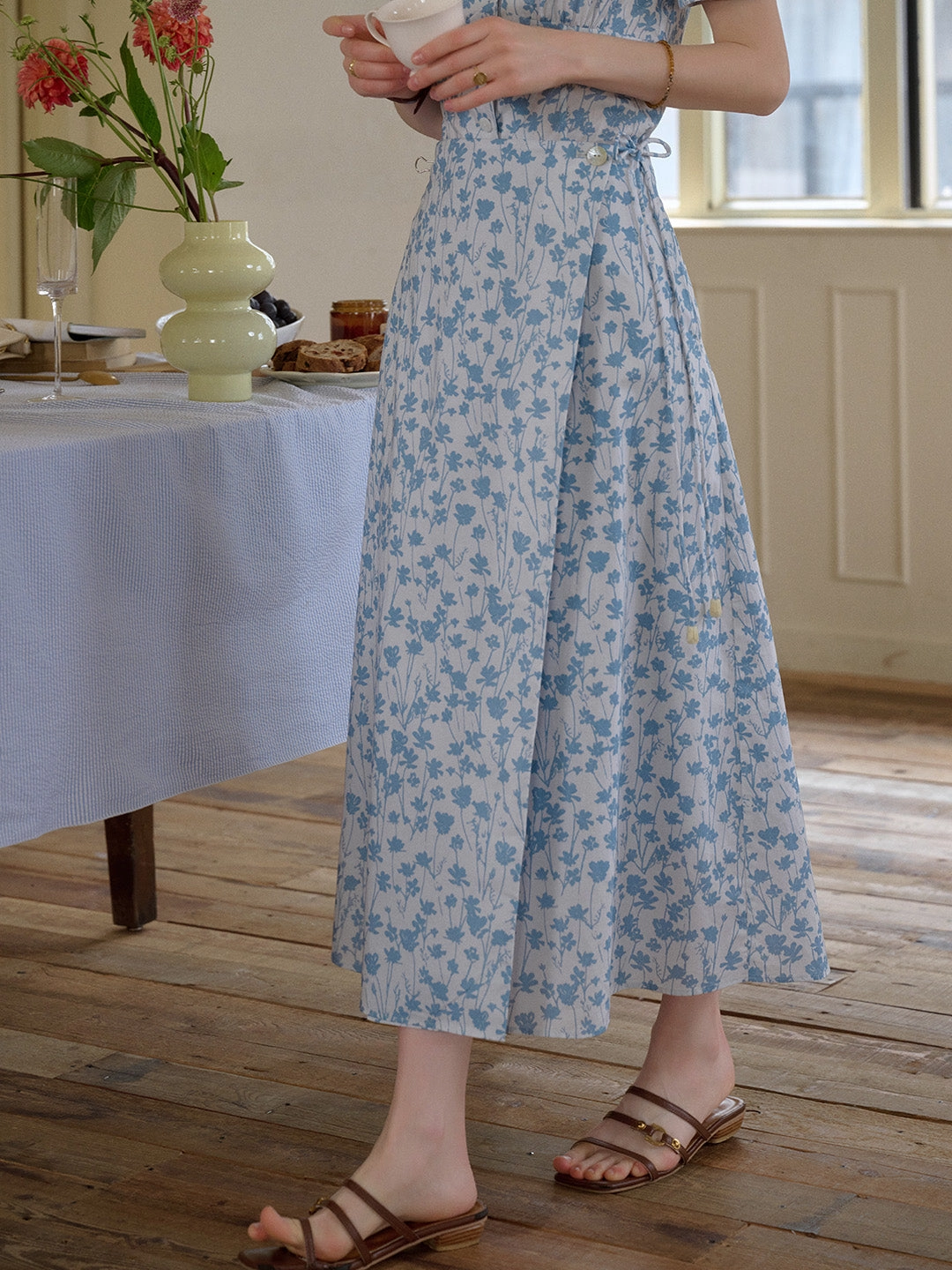 Molly Floral 100% Cotton Skirt Day Adventure