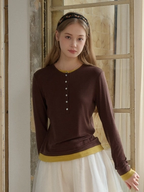 Summer Air Anaya Round Neck Skin-Friendly Lyocell Merino Top