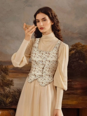 UVProtective Coating british retro Clover Square Neck Vest