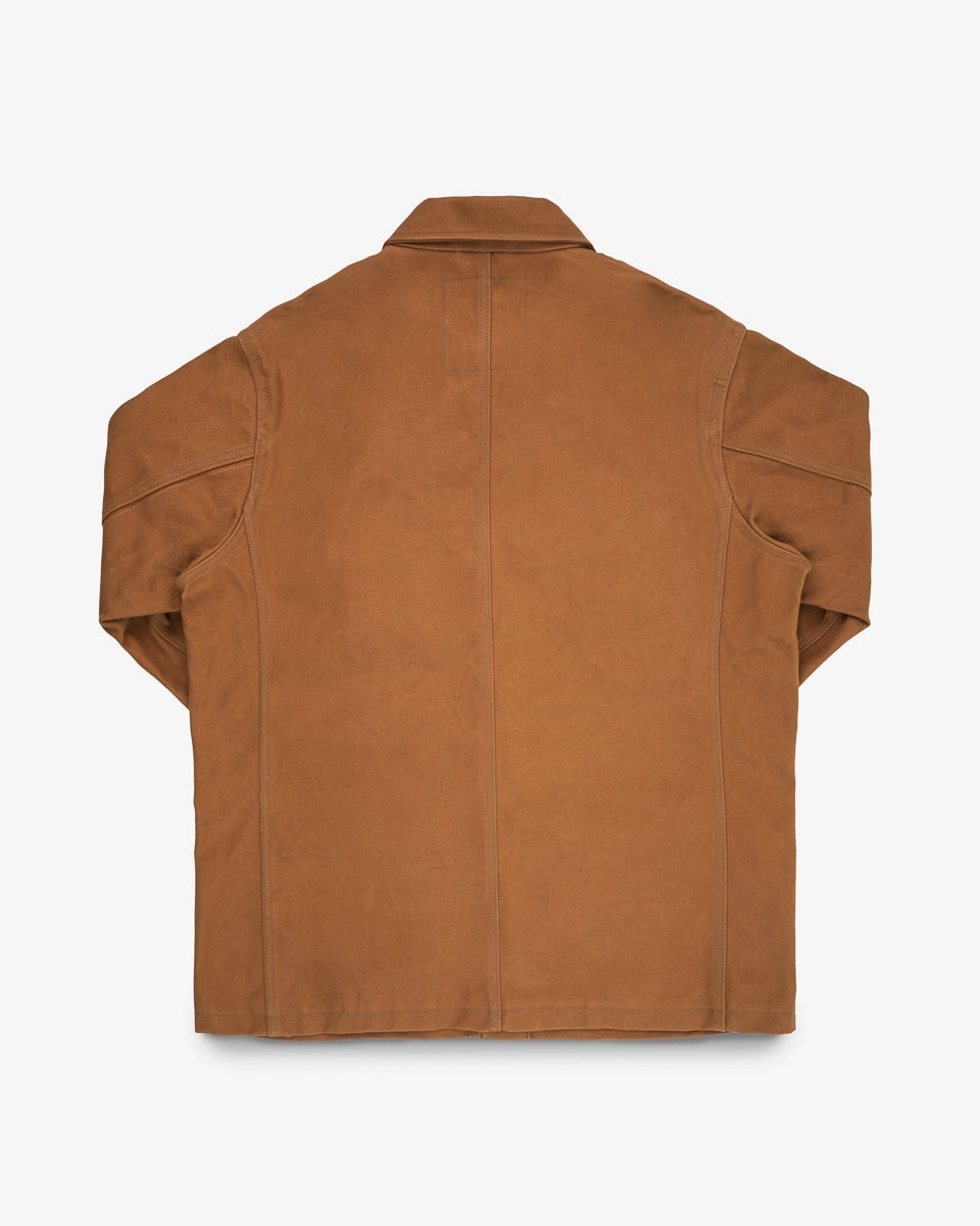 Casual Pants 20oz Paraffin Coated Duck Chore Jacket - Brown
