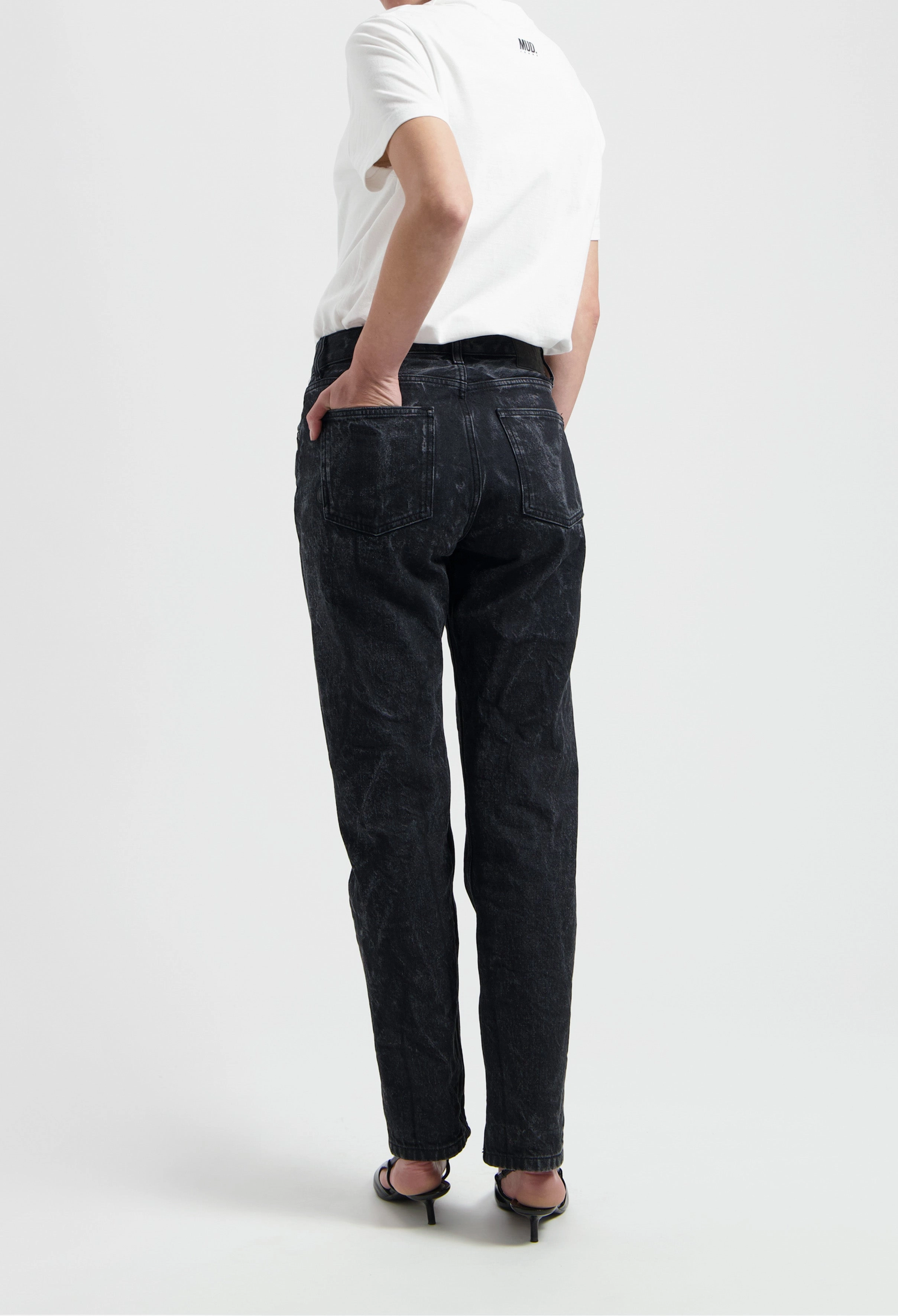 Go Mid Straight - Dry Black RollUp Sleeves