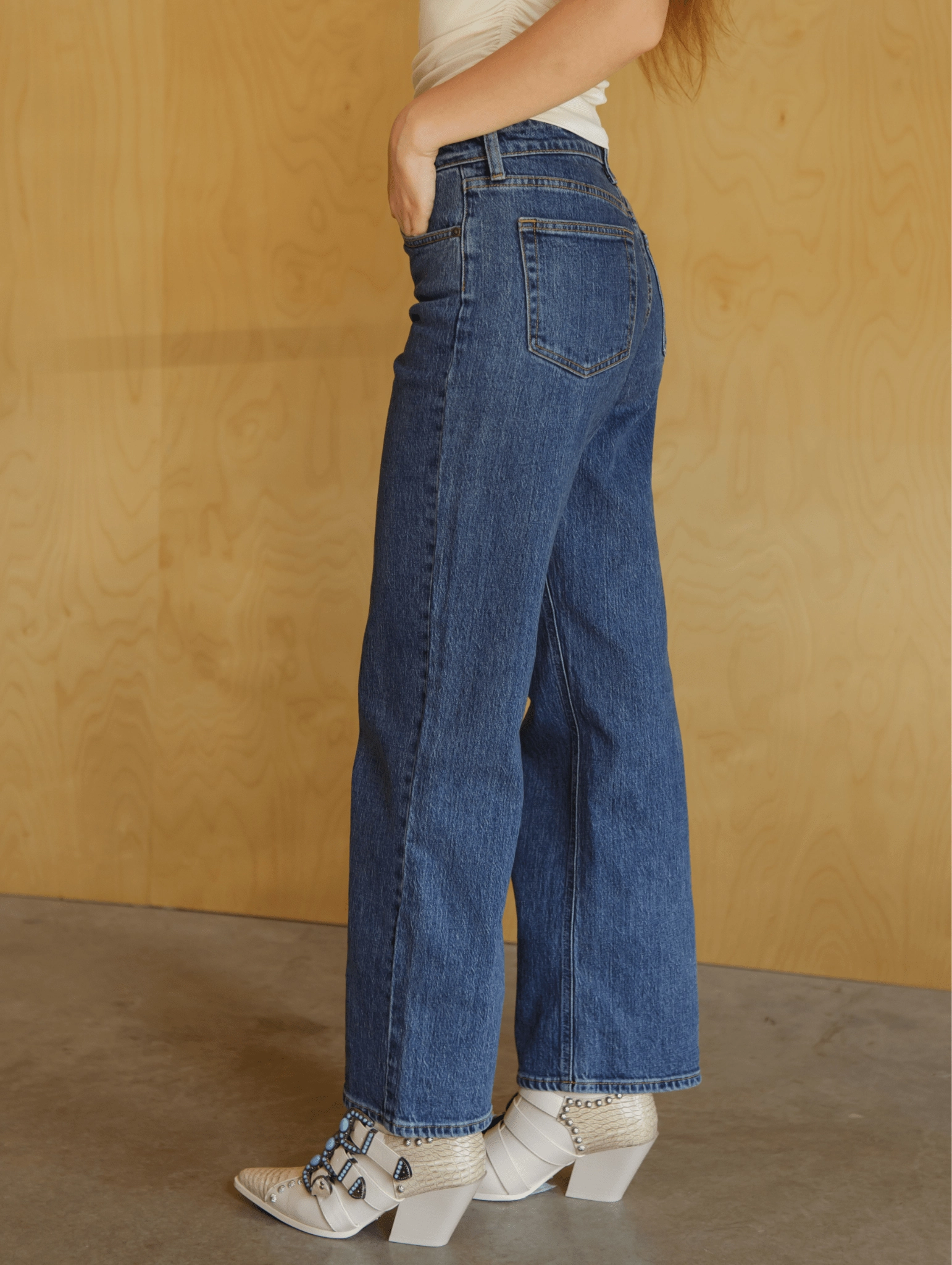 Good For You Straight Leg Jeans Smooth Form