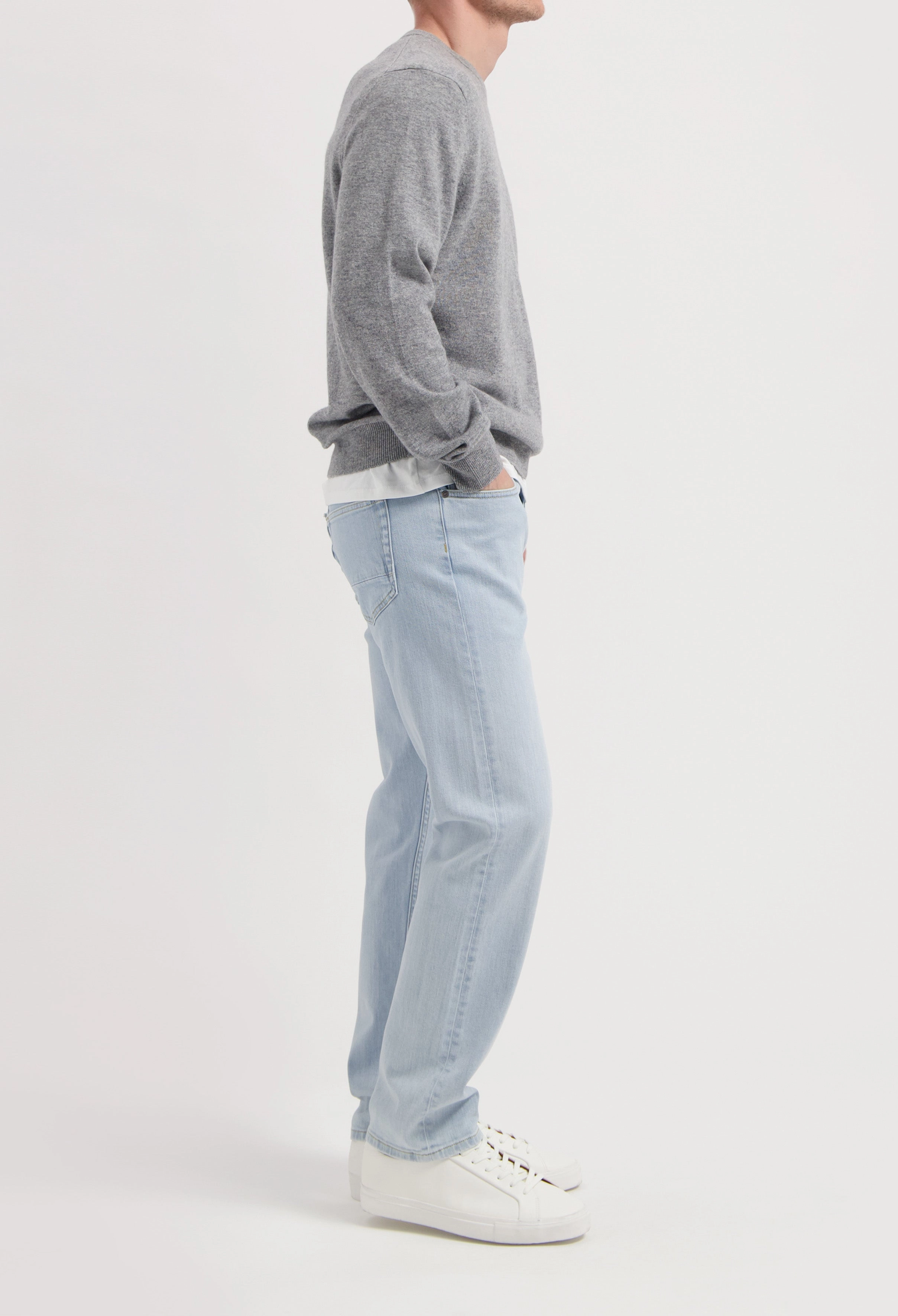 Hank Mid Tapered - Light Vintage pack light Flatlock stitching