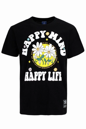 Happy Mind Happy Life T-shirts Stylish piece