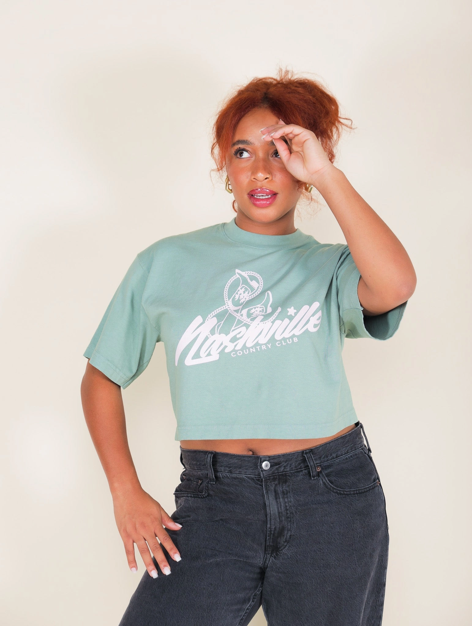 Country Club Nashville Oversize Tee Winter Core Outdoor Shirt