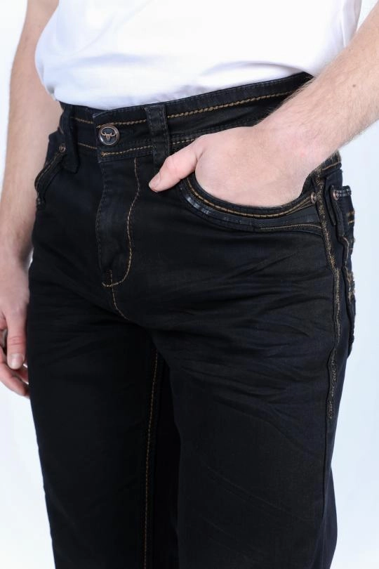 All Fit Style Holt Men's Slim Boot Cut Jeans