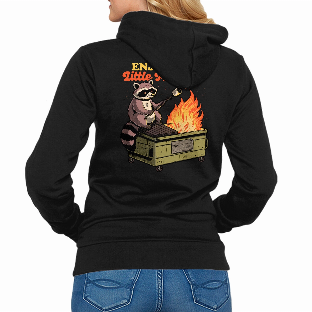 product eco friendly conscience Raccoon Dumpster Fire