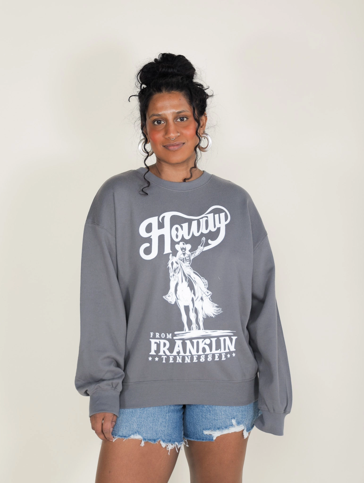 Howdy Franklin Sweatshirt SoftBrushed Stretch Technology
