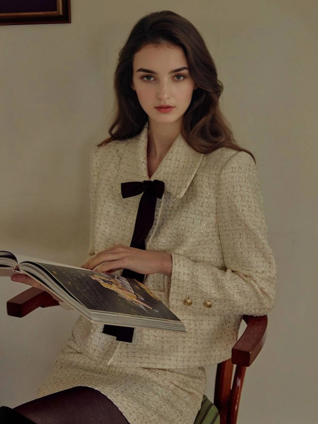 Full Flex Agile Fit Kaeli Tweed Skirt