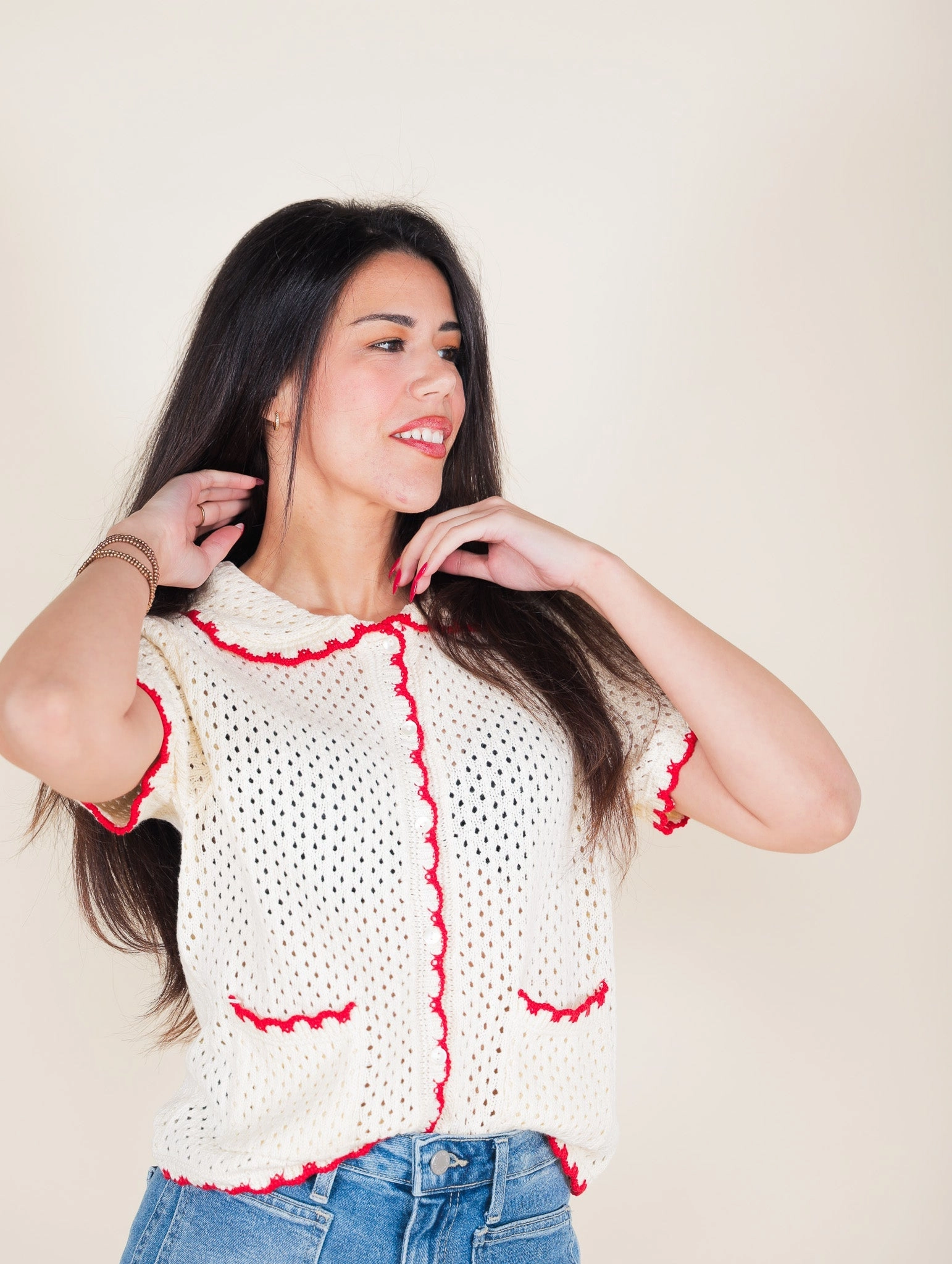 Statement Wear Soft Leggings Kimmy Short Sleeve Cardigan