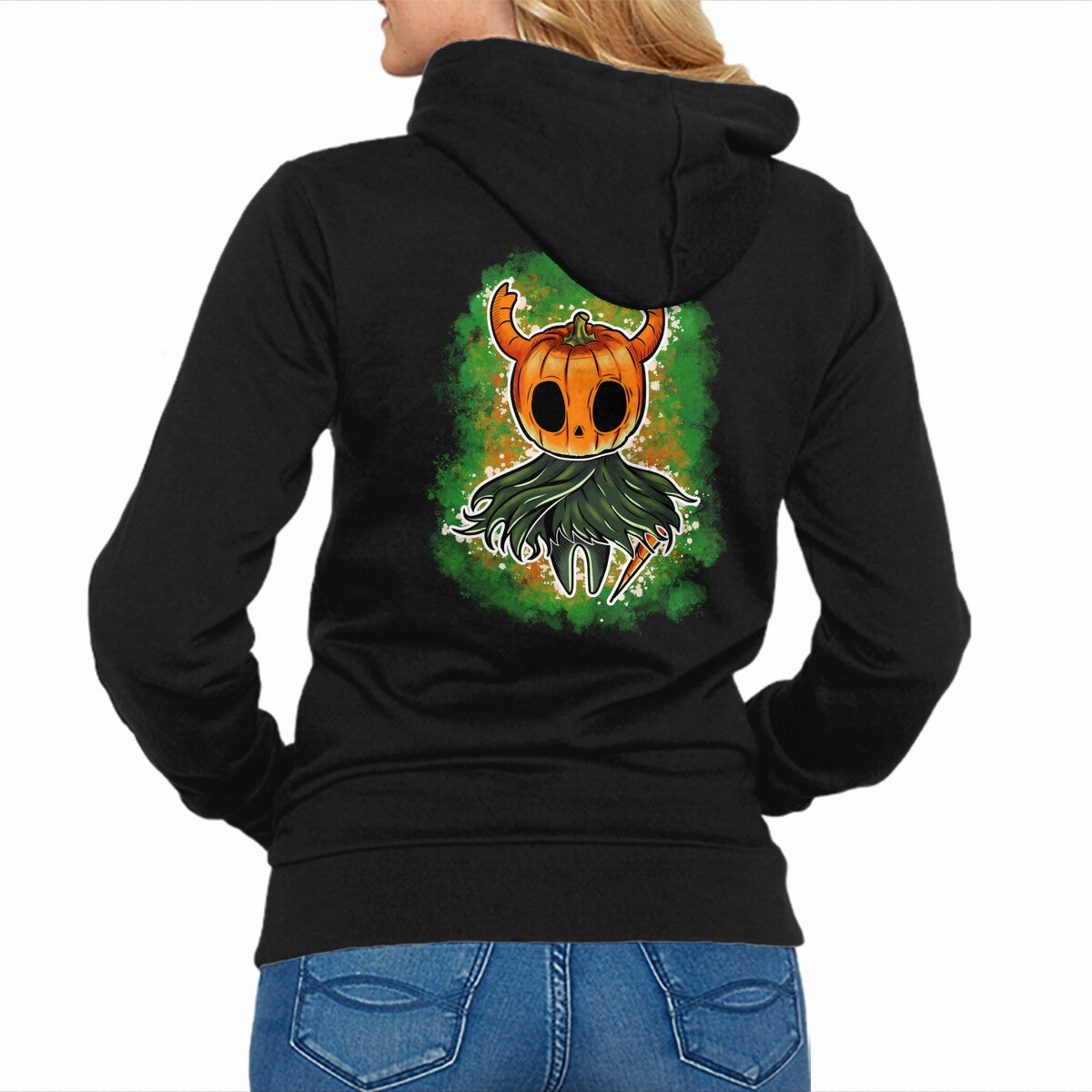 Pumpkin Knight Soft Feel Athletic Hoodie