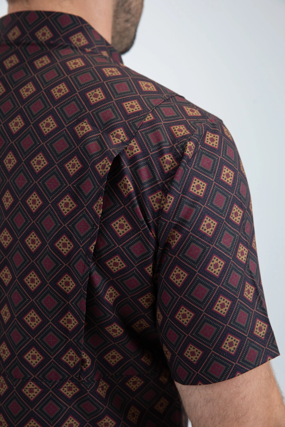 Bold Statement Mens Performance Classic Fit Short Sleeve Black Shirt