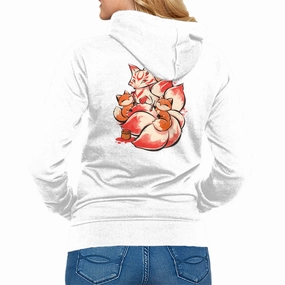 The Kitsune Tattoo goes with leggings Chill Clothing