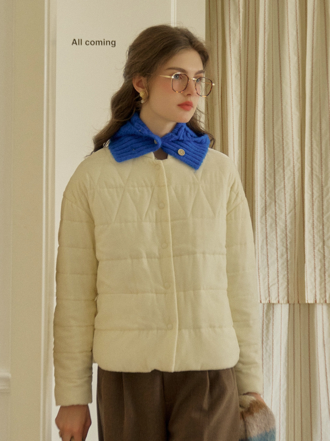 Fashion Core Marianna Classic Mockneck Short Down Jacket