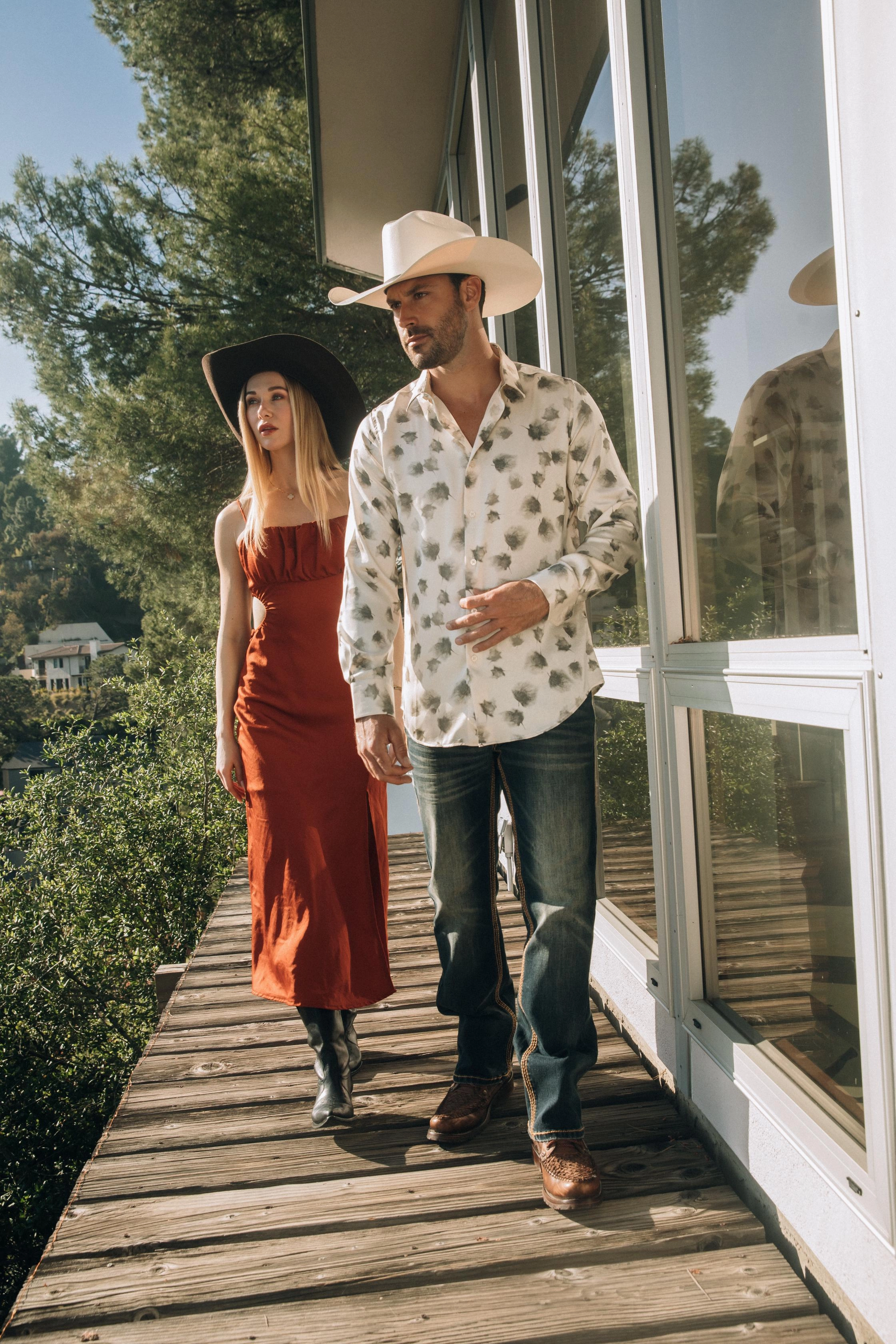 No Slip Shoulder Grip Sustainable fashion Mens Jacquard Fabric Print Modern Fit Long Sleeve White Shirt