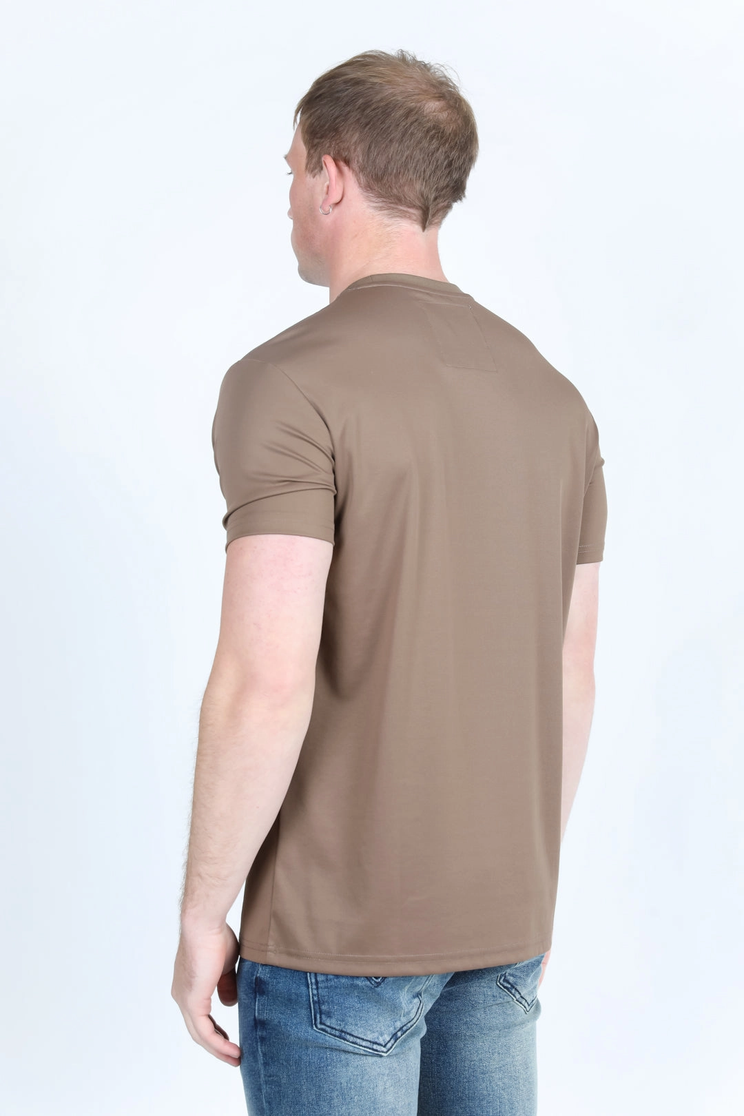 Mens Modern Fit Cotton Fashion T-Shirt Breathable apparel