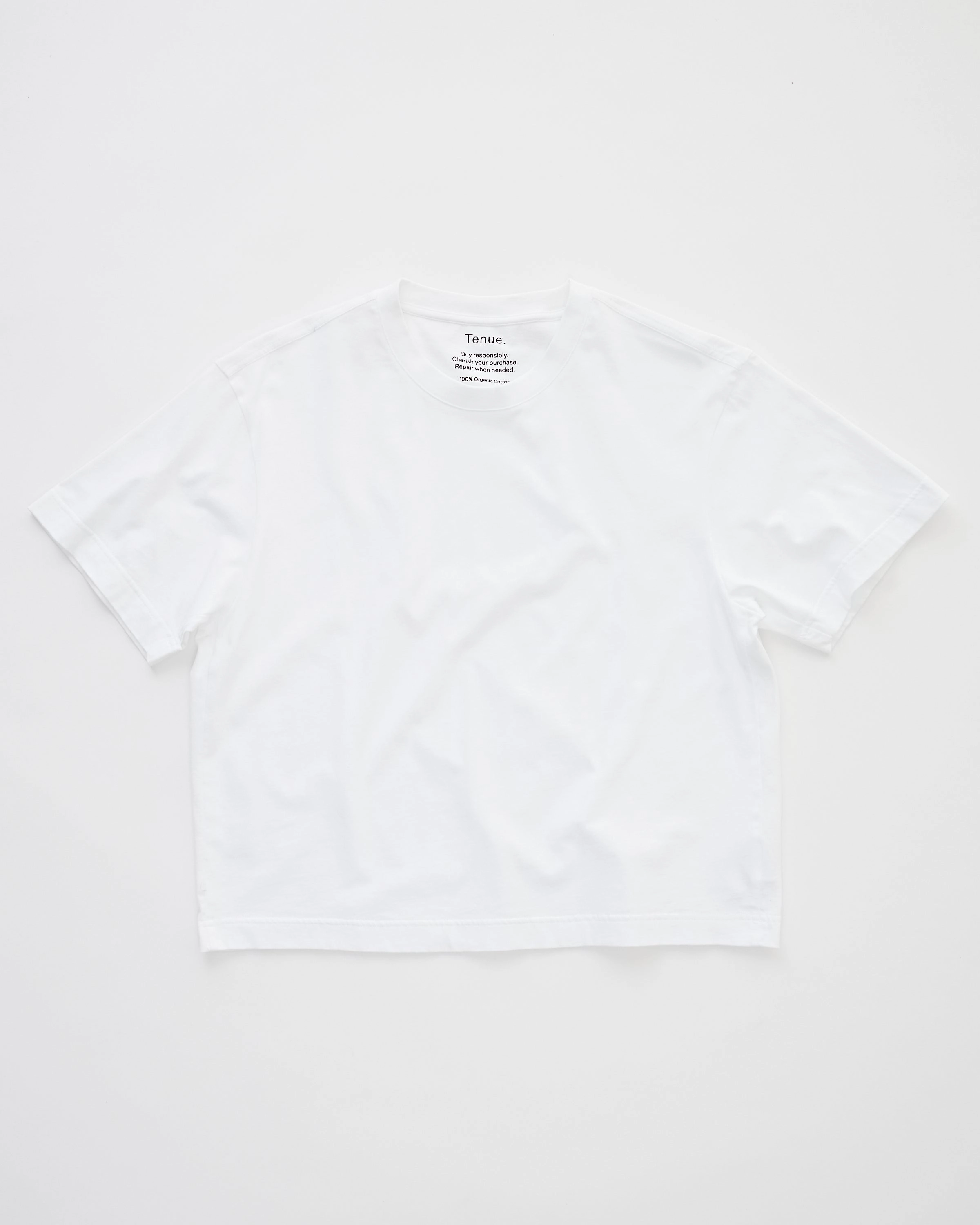Mick T-Shirt Optic White Opaque Core Easy Fit
