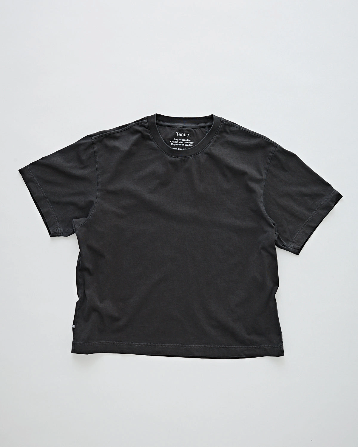 Mick T-Shirt Trashed Black Spirit Core Relaxed Fit