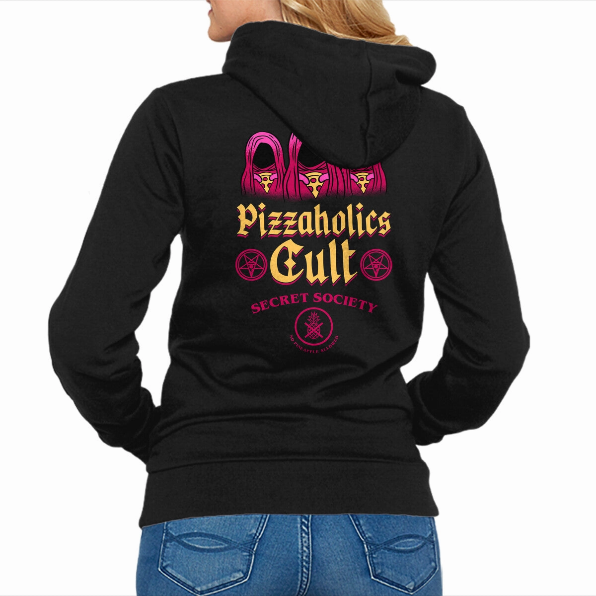 Pizzaholics Cult Secret Society Printed