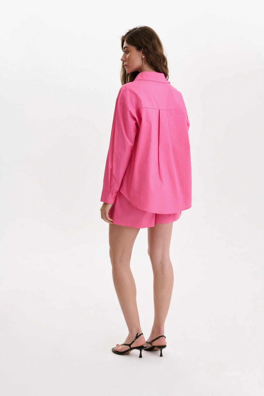 Stylish Detail Bold Hue NEW Fuchsia Cotton Set